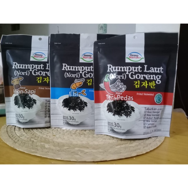 

Rumput Laut (Nori) Goreng