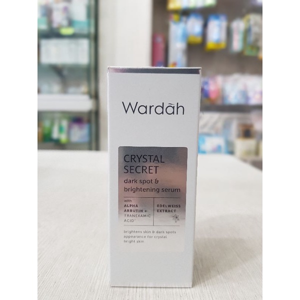 Wardah Crystal Secret Brightening Serum 20 ml / Serum Wajah / Serum Wardah