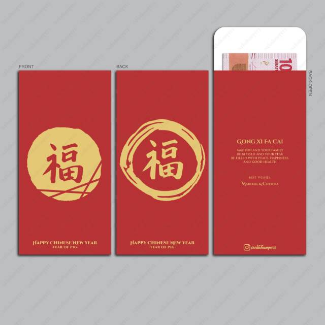 

Angpao imlek 2019 amplop uang