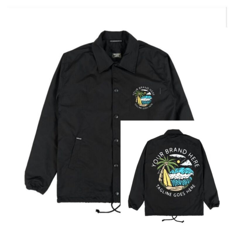 Jaket Coach Surfing Pria / Jaket Coach Japan edition