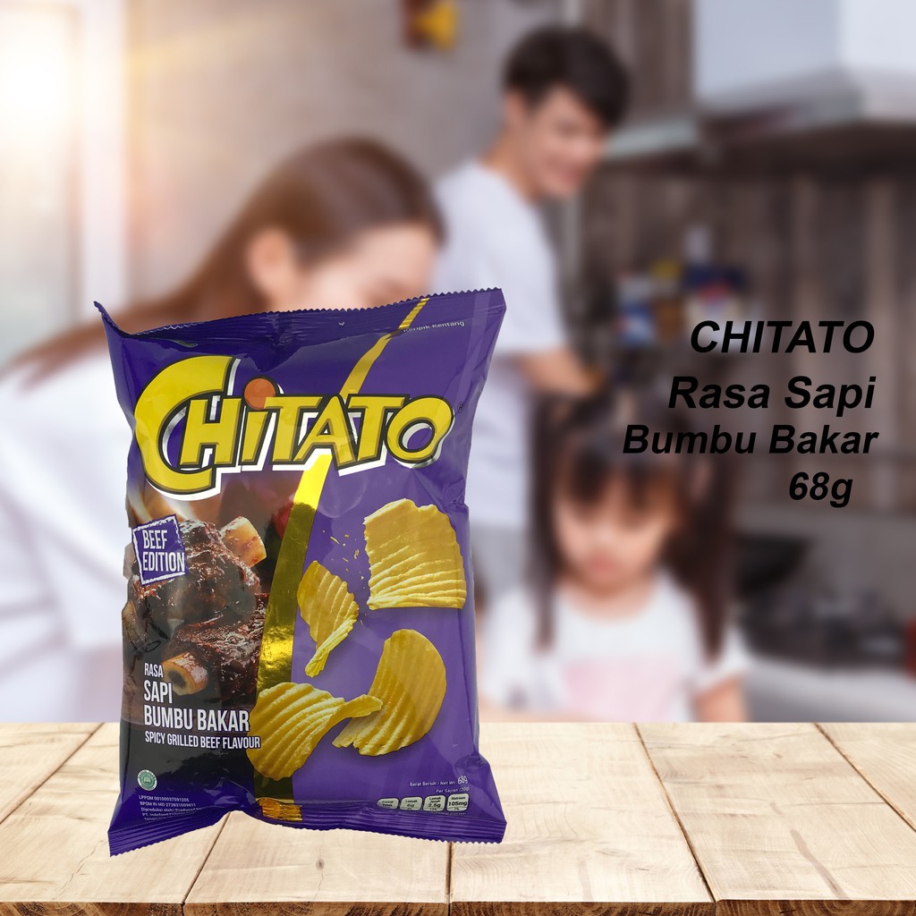 Jual Chitato / Beef Edition / Rasa Sapi Bumbu Bakar / 68g | Shopee ...