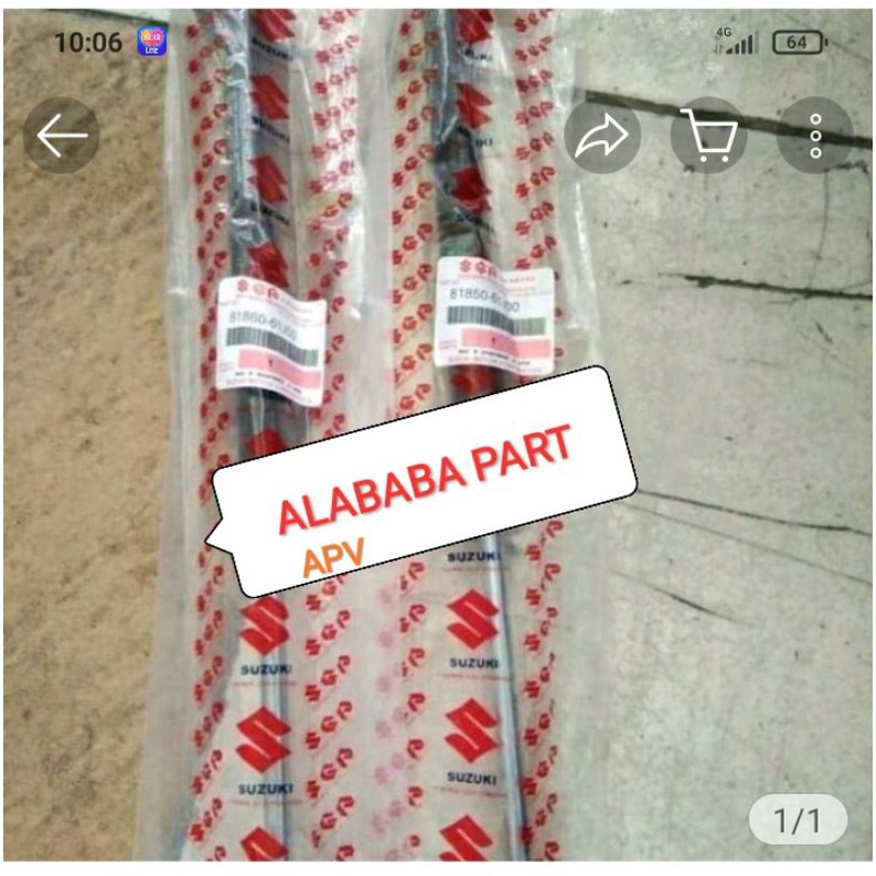 SHOCK BAGASI HIDROLIK PINTU BELAKANG SUZUKI APV