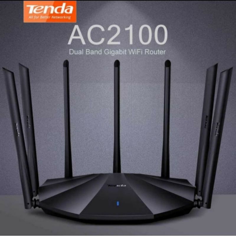 Tenda AC23 AC2100 Dual Band Gigabit WiFi Router MU-MIMO AC 23 AC 2100