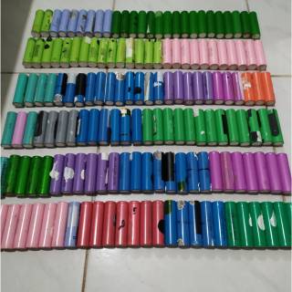Baterai 18650 bekas laptop / baterai laptop bekas / baterai 18650 copotan laptop