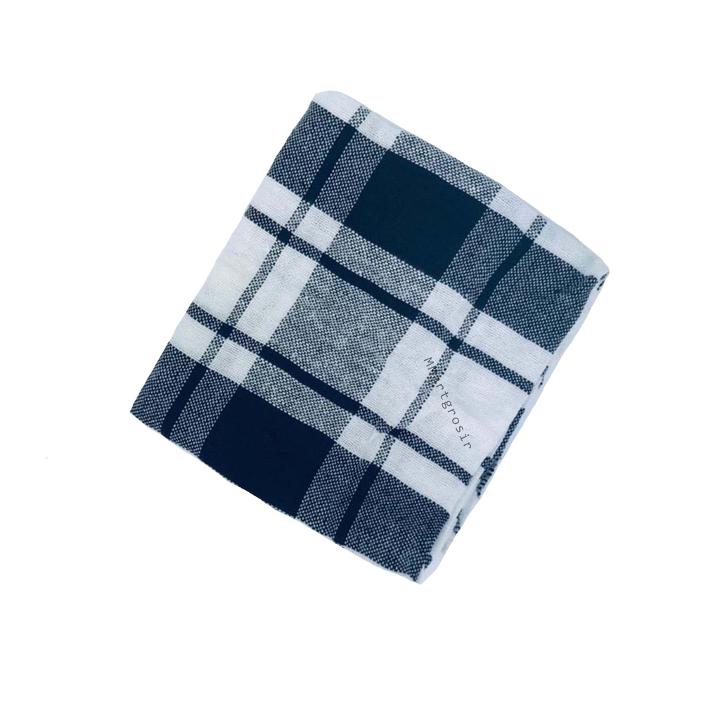 Kain Serbet / Kain Lap Motif Kotak / Kain Lap Serbet Serbaguna / 1pcs