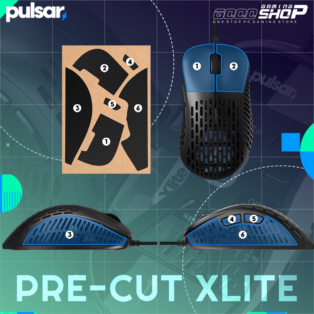 Pulsar Grip Tape for XLITE - Wired / Wireless