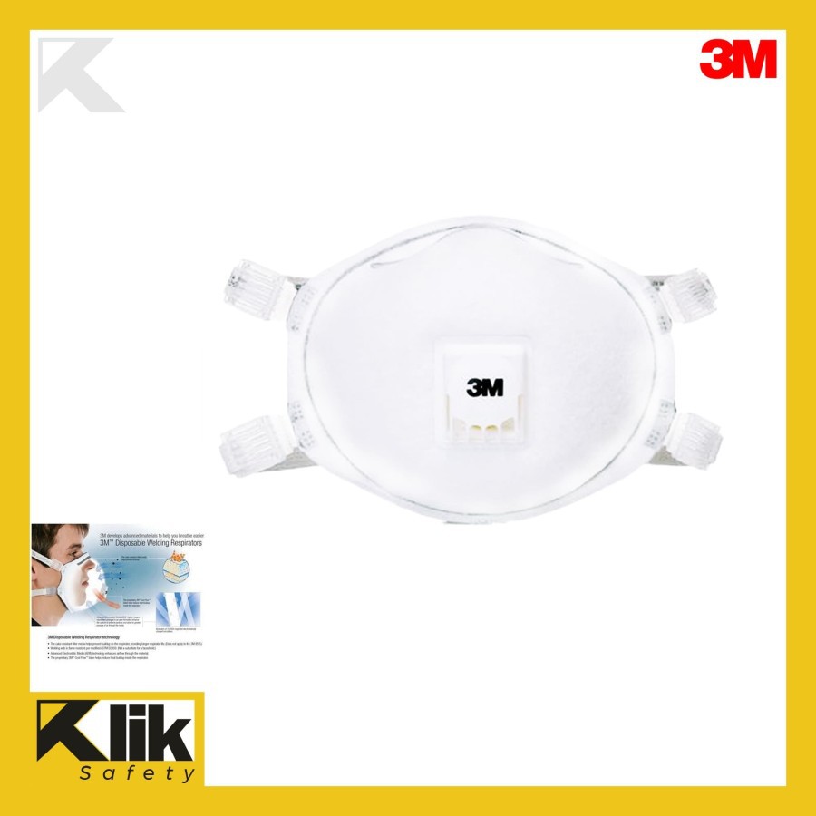 3M Masker N95 8212 Particulate Welding