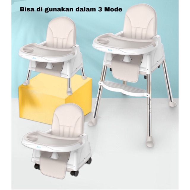 Baby High Chair Premium Kursi Makan  Bayi  Meja  Makan  Bayi  