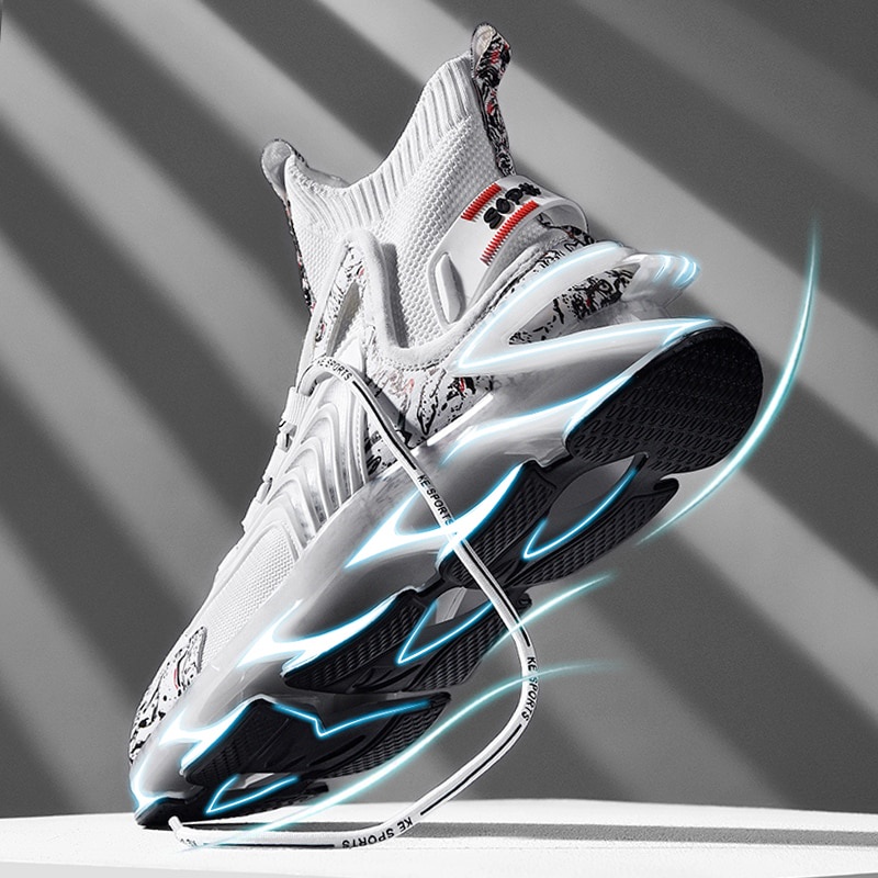 Sepatu Pria Sepatu Pria Sepatu Mewah Tenis Sepatu Kasual Pria Sepatu Balap Off Putih Sepatu Kasual F