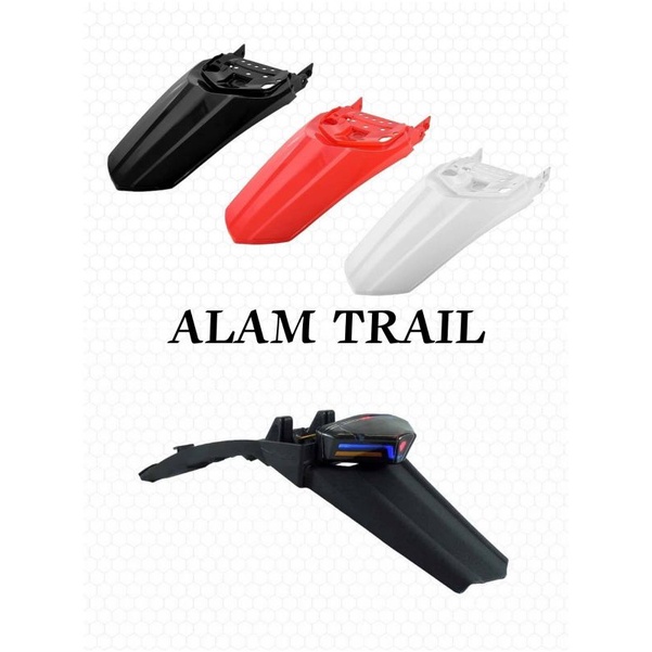 SPAKBOR BELAKANG CRF 150 L ATAS BAWAH UNDERTAIL HRV 02 LED DAN 03 LED LASER CRF 150 L  STOPLAMP LAMP