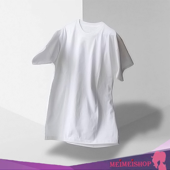 MEIMEISHOP FASHION KAOS POLOS PRIA LENGAN PENDEK O NECK COTTON COMBED 30S BAJU UNISEX ONECK