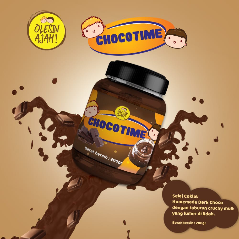 

Selai CHOCOTIME 200Gr - OlesinAjah - Homemade