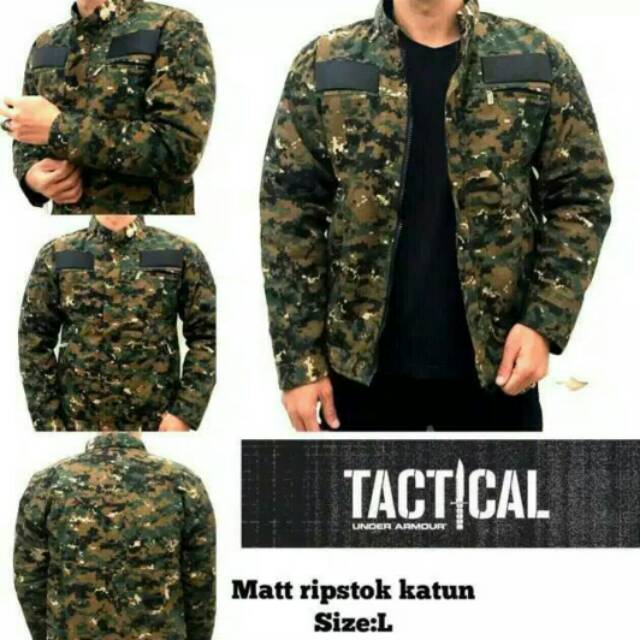 Jaket Bomber Tactical Army TNI