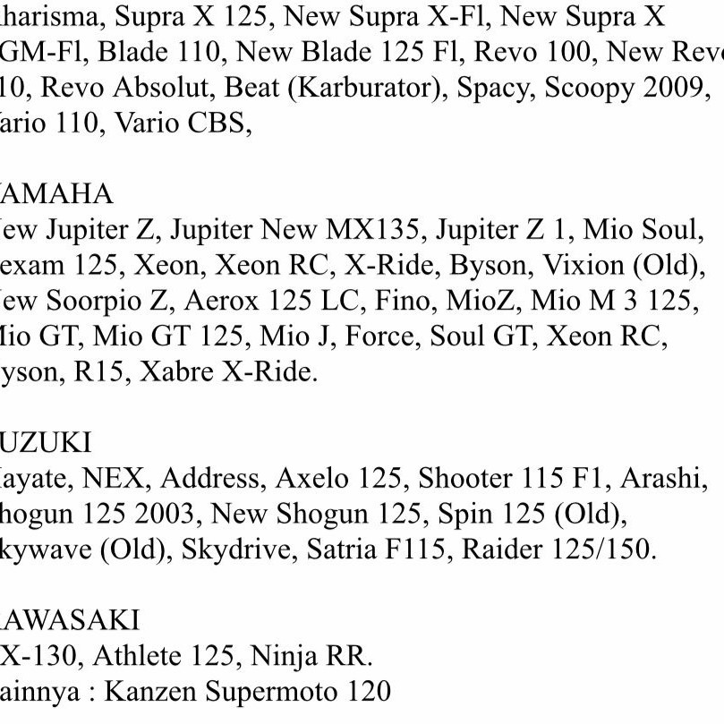 Aki Motor Lithium Iron Phosphate LifeP04 RTD Original