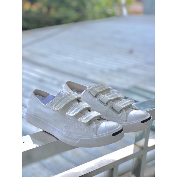Converse Jack Purcell Velcro White