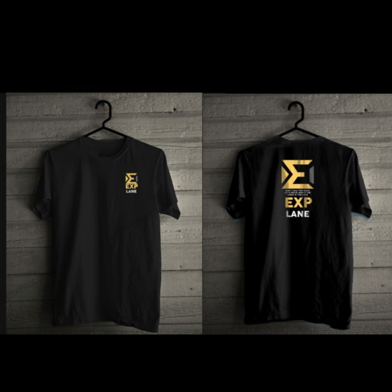 KAOS ROLE EXPLANE MOBILE LEGENDS (Bisa custom tulisan di belakang kaos)