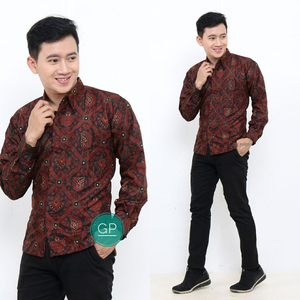 Kemeja batik unggul jaya GP