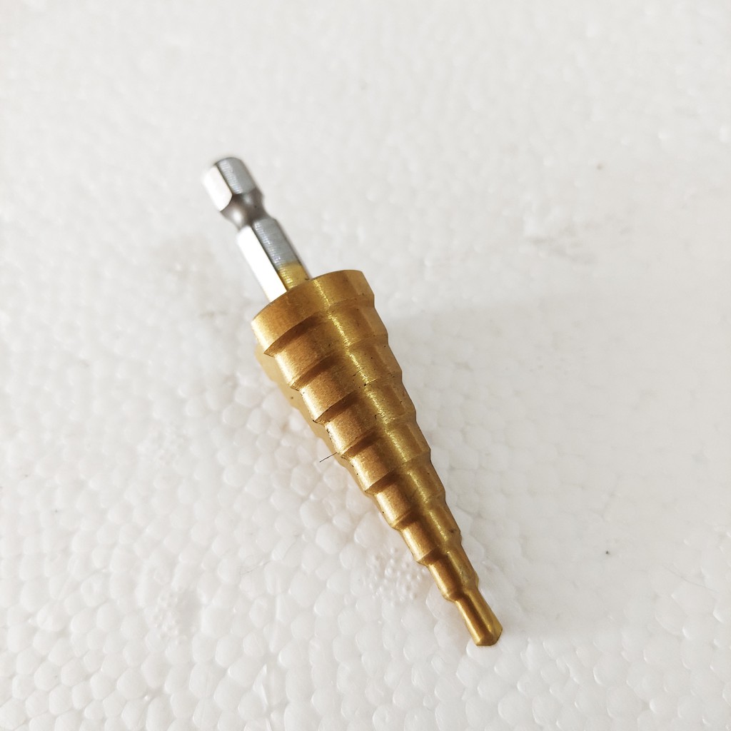 MATA BOR PAGODA KERUCUT STEP DRILL BESI 4-20MM