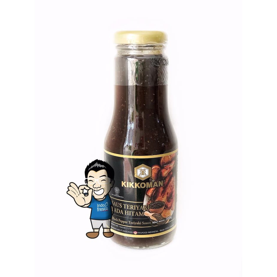 

KIKKOMAN BLACK PEPPER TERIYAKI SAUCE SAUS TERIYAKI LADA HITAM 300G