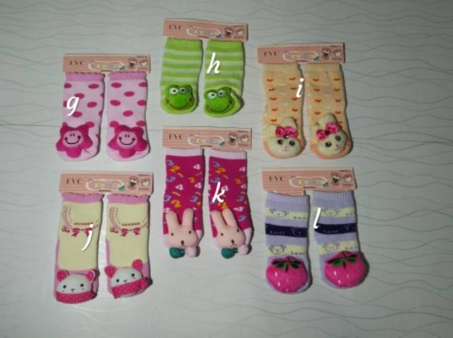 Kaos Kaki  Bayi Sepatu Bayi Anti Slip