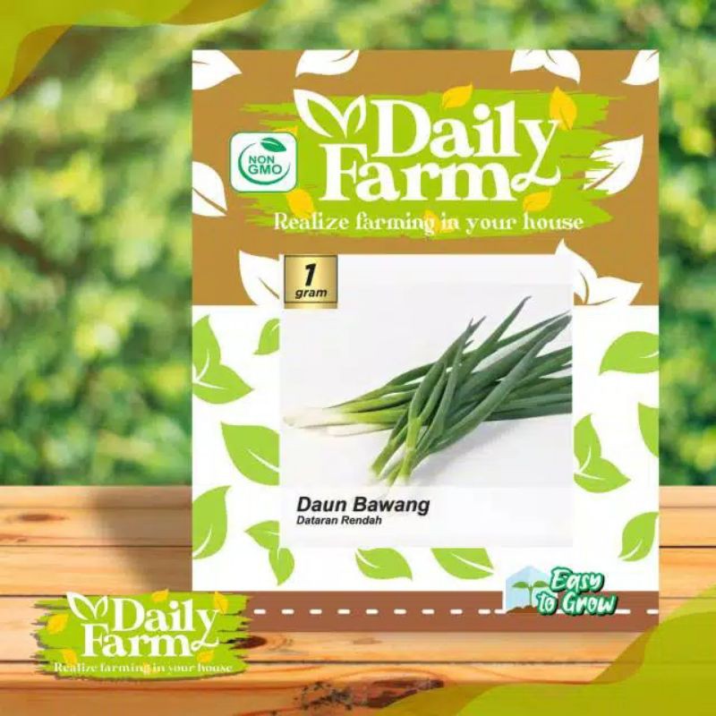 Daily Farm - Benih Bibit Daun Bawang Dataran Rendah - Tahan Panas -