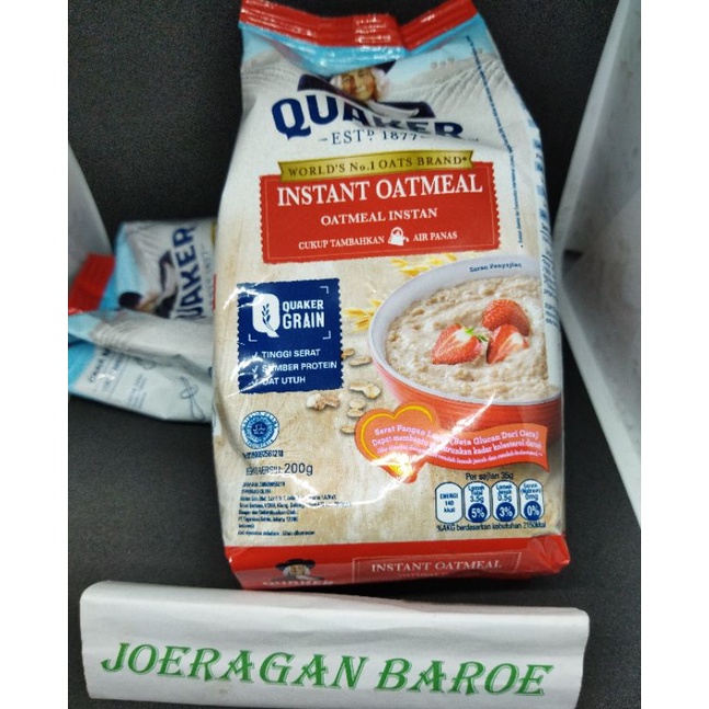 

Quaker Oat instant 200 gram Havermut