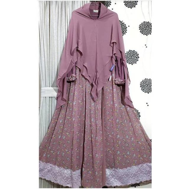 Zania Dress Warna Lavender