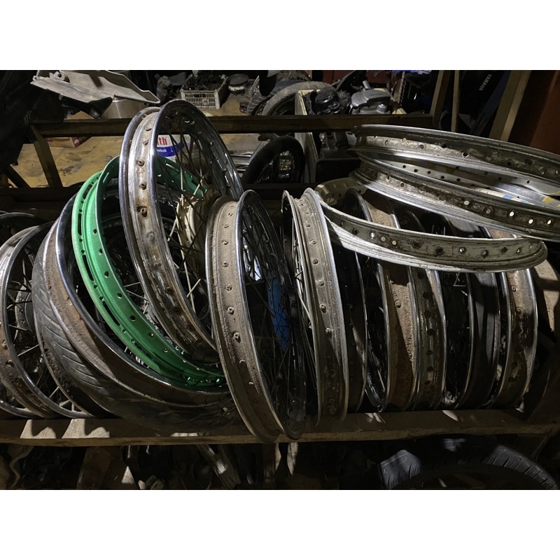 Velg belakang  dan depan Honda Supra x lama, Supra fit lama, grand