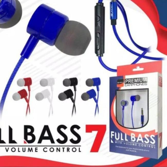 ◙ Headset Handsfree Army Full Bass Earphone Army FullBass Original ➩