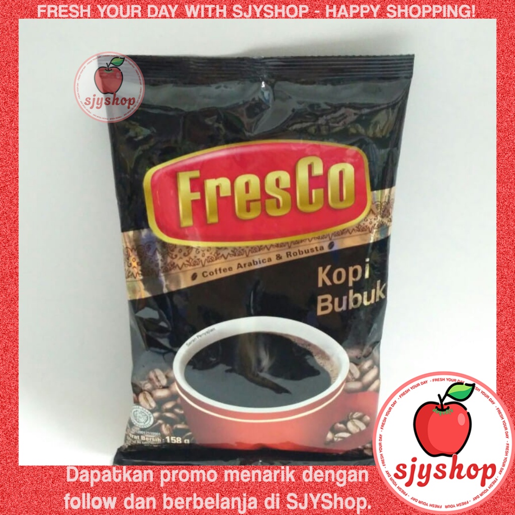 

Fresco Kopi Bubuk 158 gr / Produk HEMAT - SJYShop