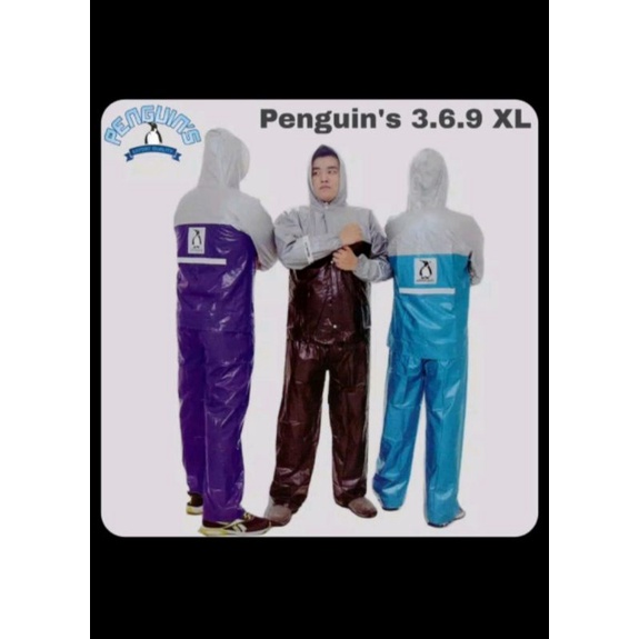 Jas Hujan Penguin Kombinasi 3.6.9 Jaket Celana