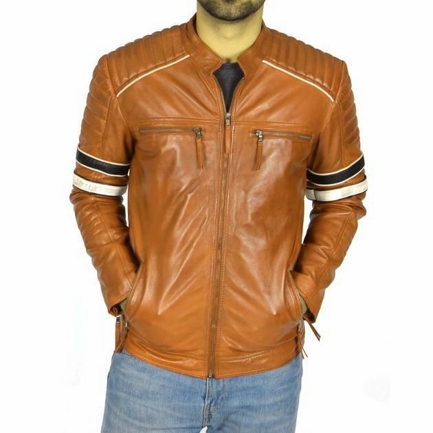 jaket kulit asli pria murah model terbaru jaket kulit motor touring 100  original dari kulit domba g