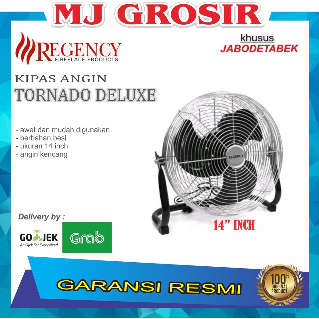 KIPAS ANGIN DESK FAN REGENCY DLX 14 14 INCH KIPAS ANGIN DUDUK MEJA