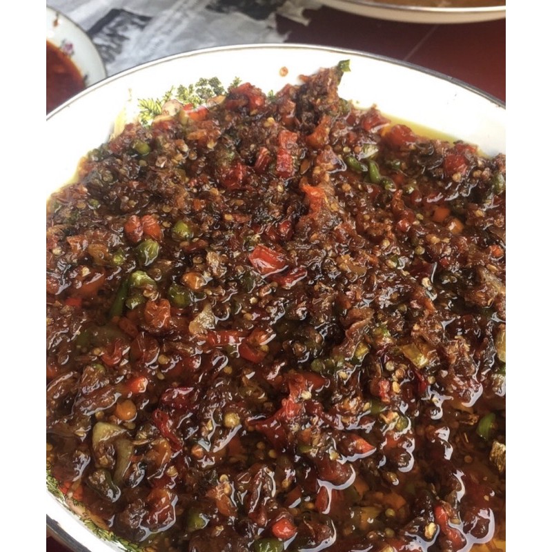 

sambal goreng kene/ sambal embe
