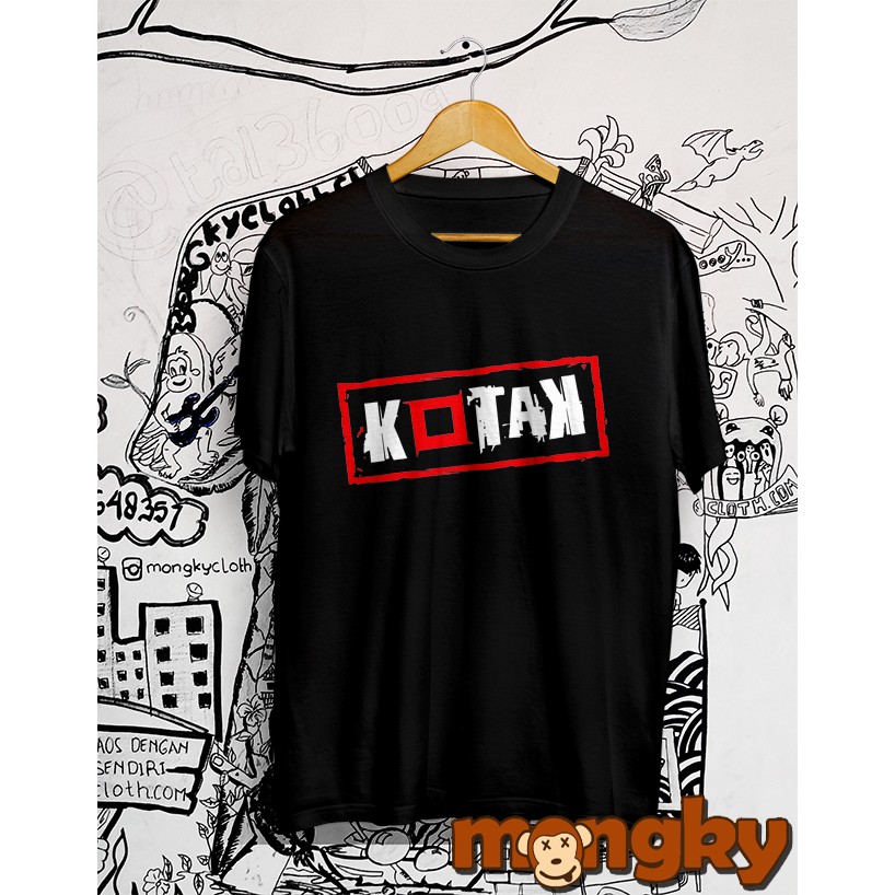 Kaos Band Kotak Keren
