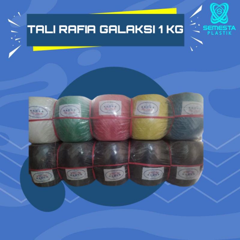 

TALI RAFIA GALAKSI (±1KG)