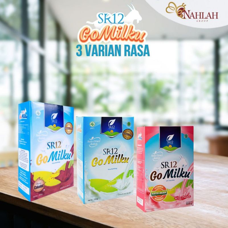 

Susu Gomilku SR12, susu kambing etawa premium, no apeg, no amis