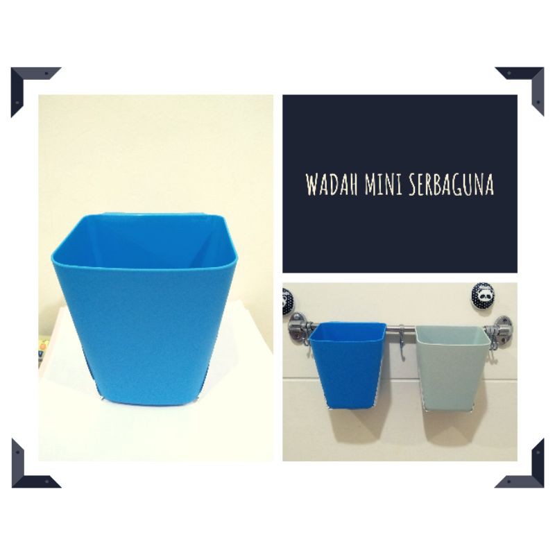 Wadah Plastik Mini Serbaguna Kotak Multifungsi Kecil Cantik