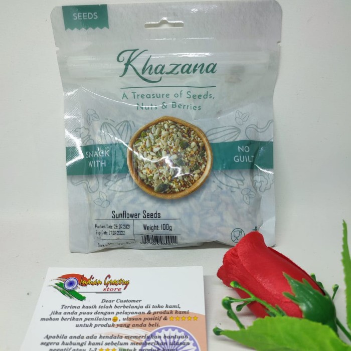 

KHAZANA SUNFLOWER SEEDS 100 GR