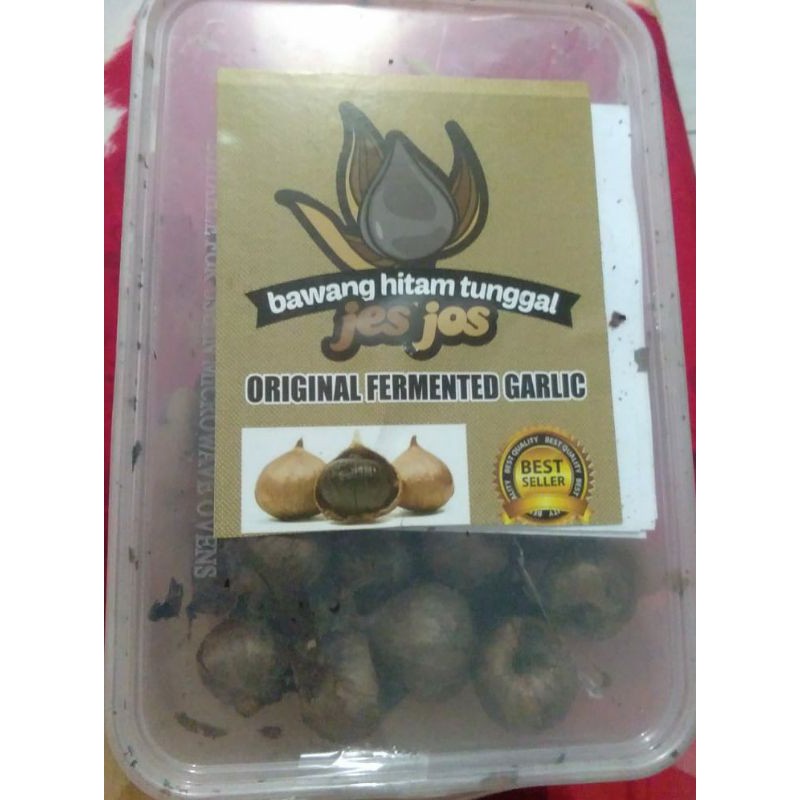 

Bawang hitam tubggal jes jos original fermented garlic