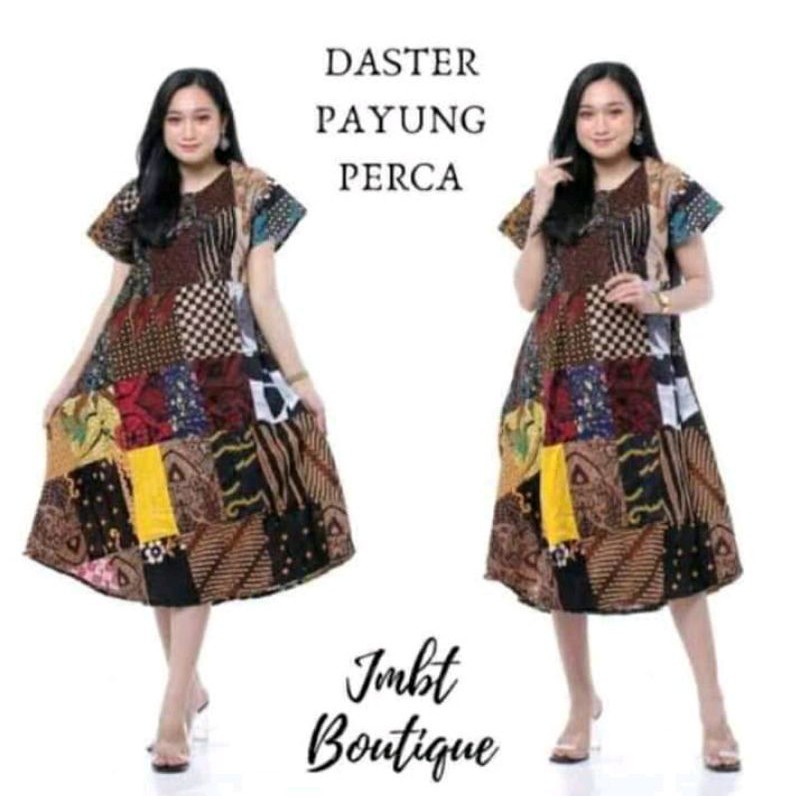 DASTER PAYUNG PETCAK  LD : 104 BAHAN KATUN NOVITA BATIK PEKALONGAN