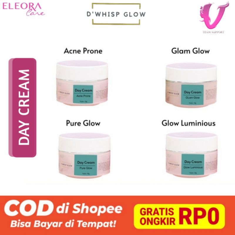 KRIM SIANG ELEORA DWHISP GLOW ECERAN