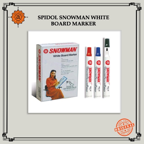 

Spidol Snowman White Board