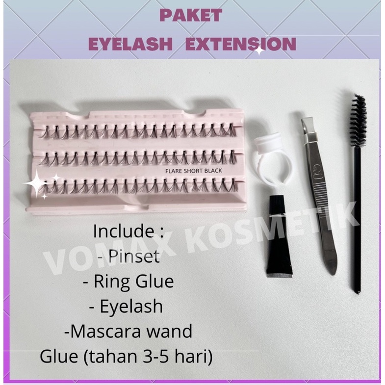 EYELASH EXTENSIONS TAHAN 3-5 HARI ATAU 3-4 MINGGU EKONOMIS  TIDAK PEDIH