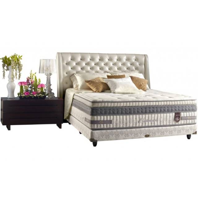 Jual Headboard Sandaran untuk Kasur Springbed Elite Wisteria all size