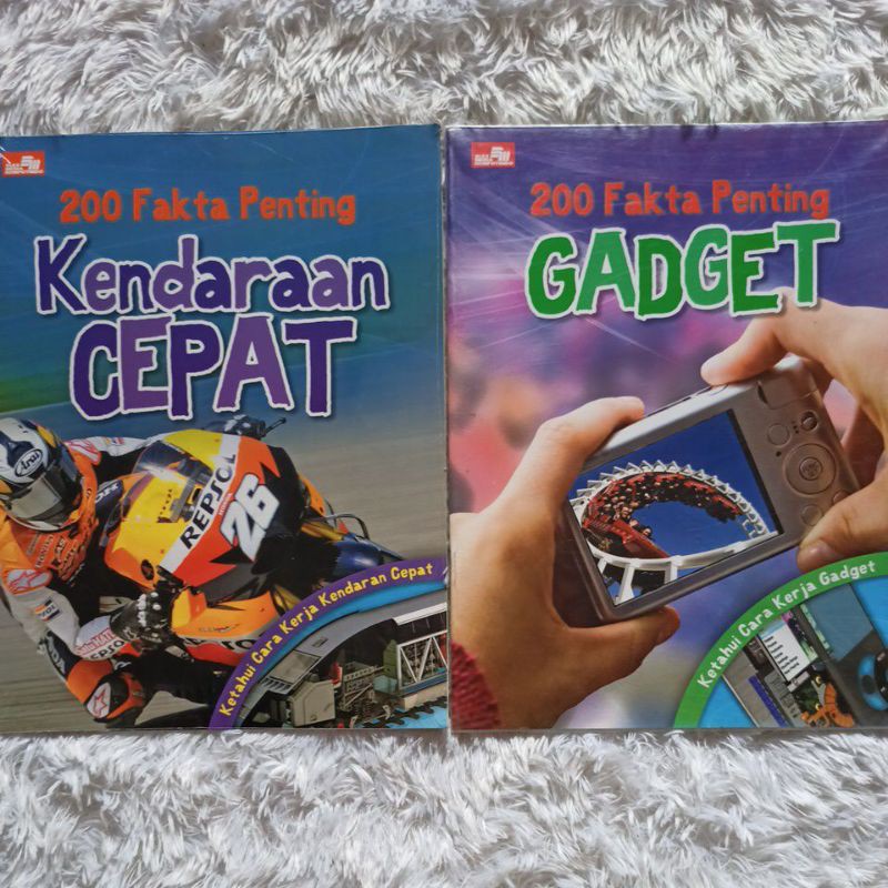 Buku Anak - 200 Fakta Penting Kendaraan Cepat dan Gadget