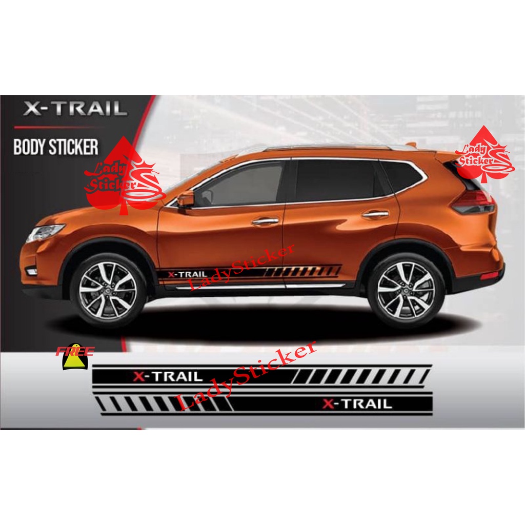 PROMO STICKER MOBIL XTRAIL STIKER STICKER MOBIL NISSAN XTRAIL KEREN
