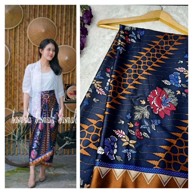 COD PREMIUM ROK LILIT/SERUT BATIK BAWAHAN BATIK rok lilit murah rok batik murah grosir BAWAHAN KEBAYA-LILIT SEPATUNAVY