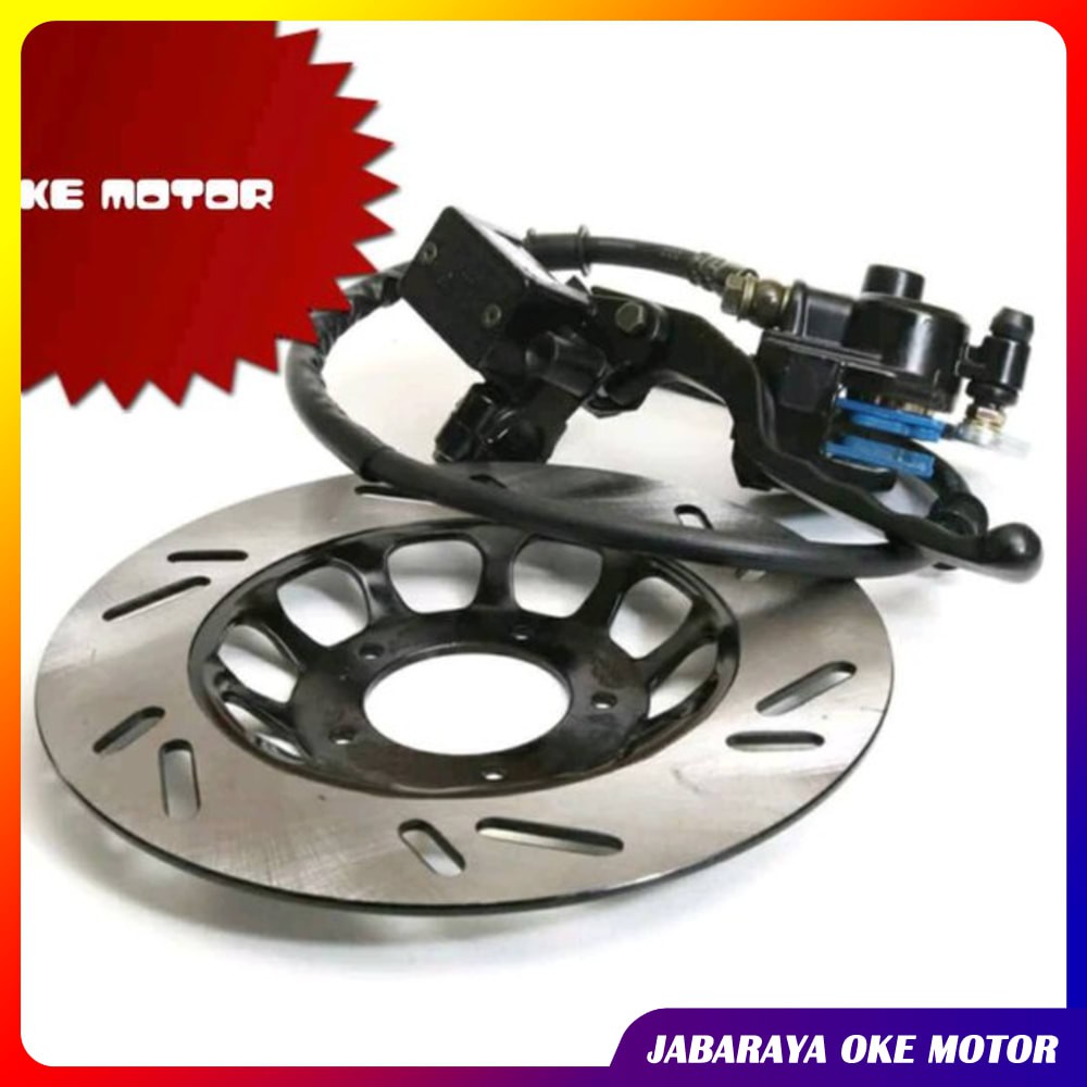CAKRAM SET DEPAN HONDA GL PRO GL 100 BAGUS