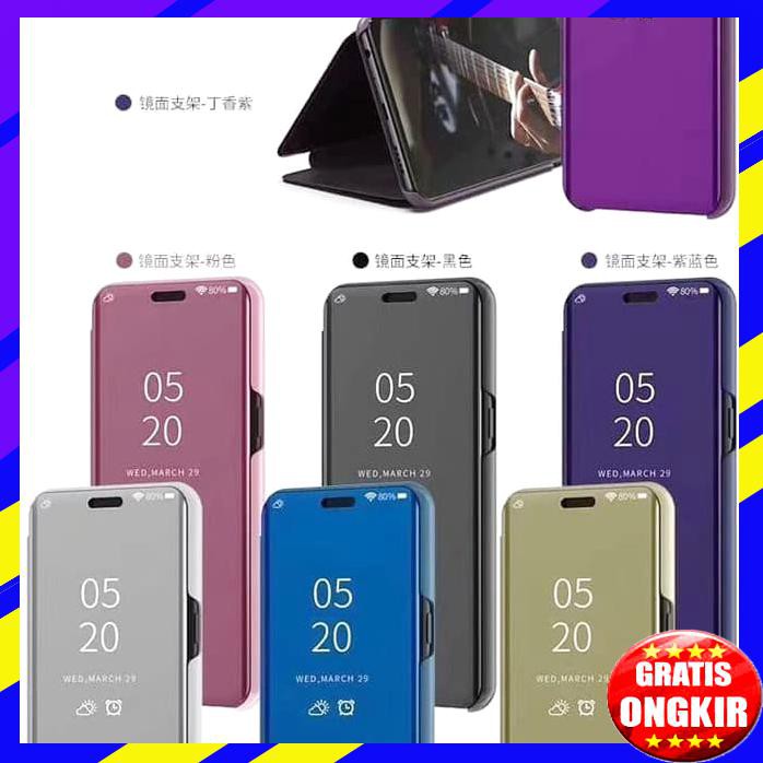 ACC HP SAMSUNG GALAXY A50S A 50S FLIP COVER CLEAR VIEW WALLET CASING